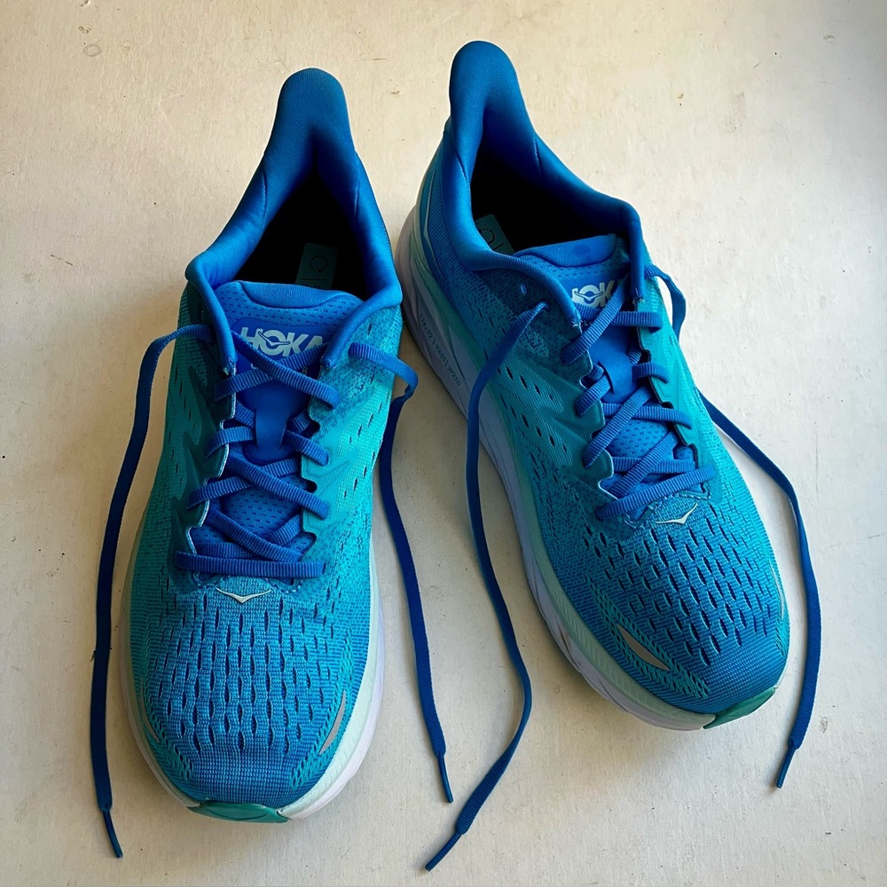 Hoka Shoe Woman S-9 Clifton 8 Running Comfort